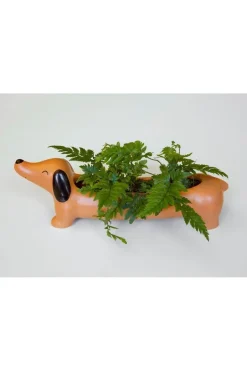 Kikkerland Tuinaccessoire Daisy The Dachshund Planter