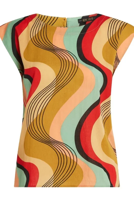 King Louie Blouse Selly Top Falaise