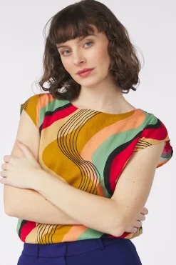 King Louie Blouse Selly Top Falaise