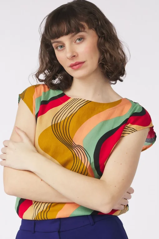 King Louie Blouse Selly Top Falaise