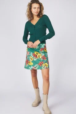 King Louie Cardigan V Heart Ajour Bci