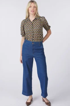 King Louie Hemd Carina Blouse Pebble