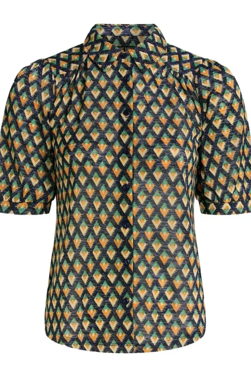 King Louie Hemd Carina Blouse Pebble