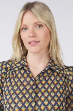 King Louie Hemd Carina Blouse Pebble