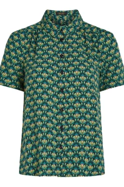 King Louie Hemd Maisie Blouse Toulouse Dobby