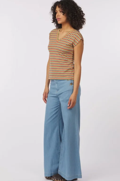 King Louie Jeans Pirla Pants Festa Light