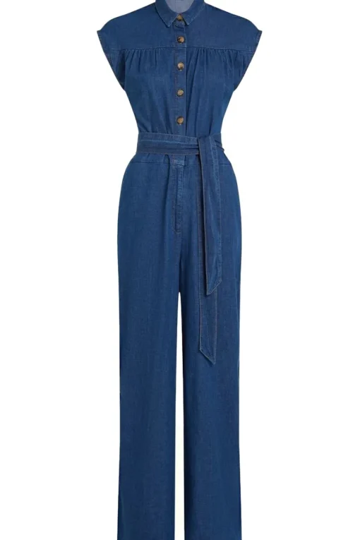 King Louie Jumpsuit Amy Jumpsuit Chambray