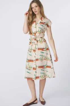 King Louie Jurk Irene Dress Antibes