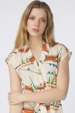 King Louie Jurk Irene Dress Antibes