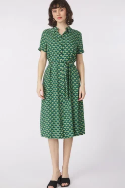 King Louie Jurk Vica Dress Toulouse Dobby