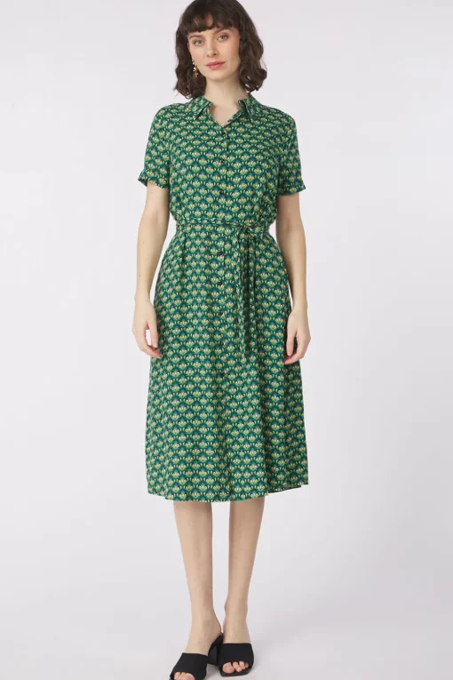 King Louie Jurk Vica Dress Toulouse Dobby