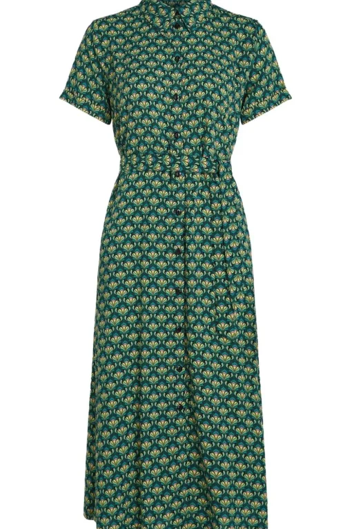 King Louie Jurk Vica Dress Toulouse Dobby