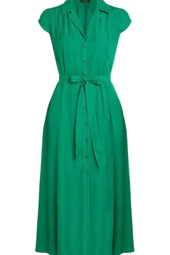 King Louie Jurk Violante Dress Saxon