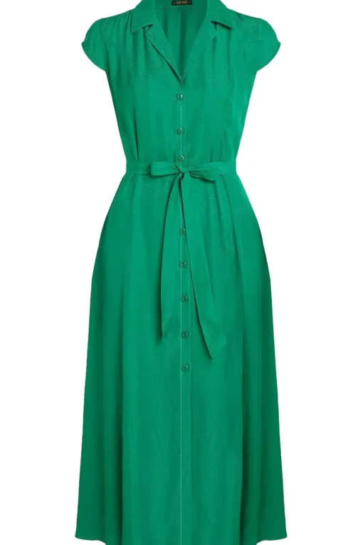 King Louie Jurk Violante Dress Saxon