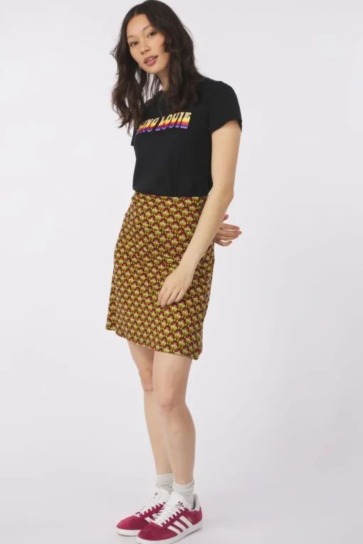 King Louie Rok Border Skirt Toulouse