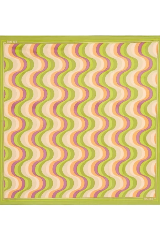 King Louie Sjaal Scarf Satin Jiggy