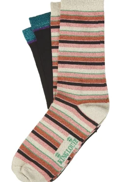 King Louie Sokken Socks 2-Pack Stripe