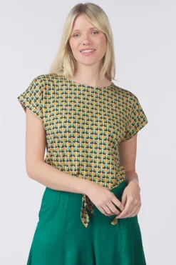 King Louie T-Shirt Aria Knot Top Nova