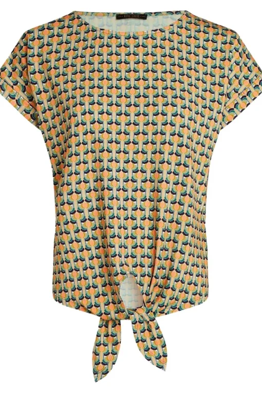 King Louie T-Shirt Aria Knot Top Nova