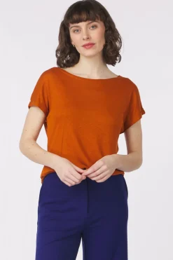King Louie T-Shirt Aria Top Marsy Linen