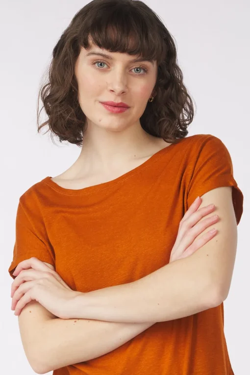 King Louie T-Shirt Aria Top Marsy Linen