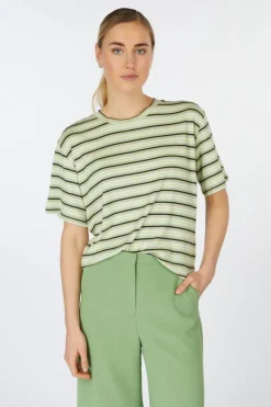 King Louie T-Shirt Boxy Tee Seaside Stripe