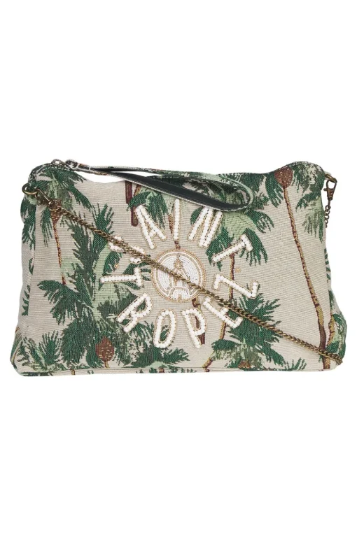 Kiwi Strandtas Pochette Class Palmier St Tropez