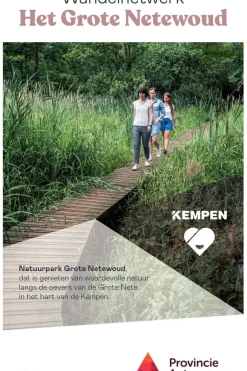 Knooppunt Het grote netewoud wandelnetwerk 405km