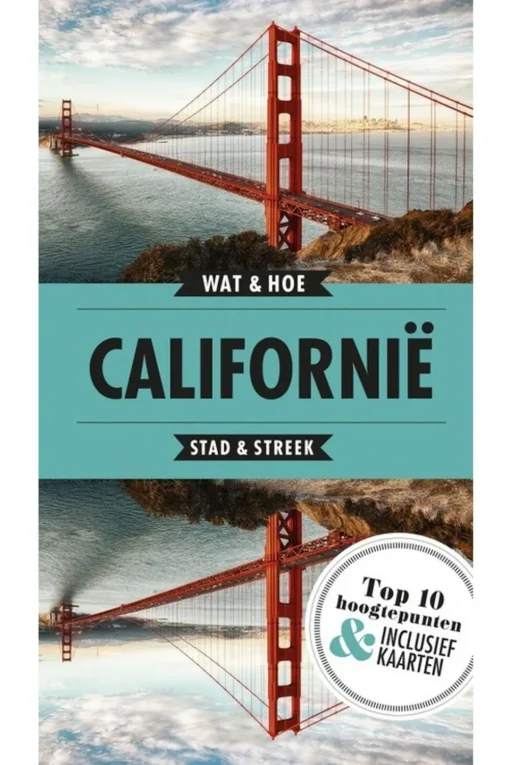 Kosmos Boek Californië - Los Angeles, San Francisco & San Diego Wat & Hoe Reisgids