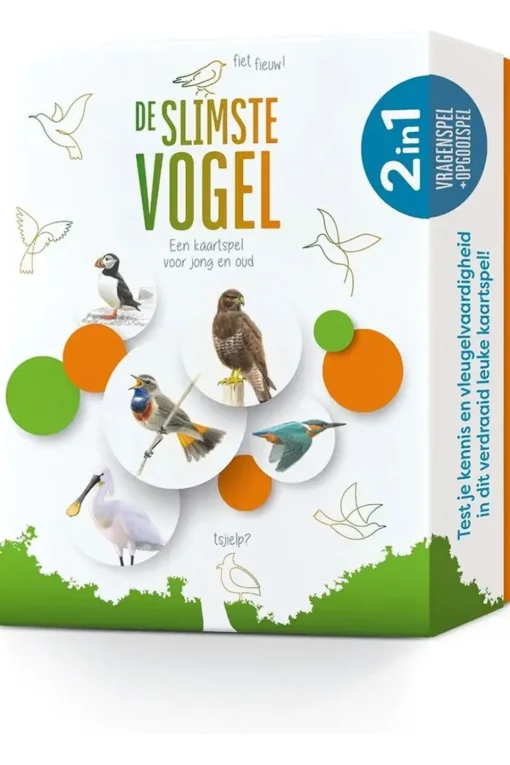 Kosmos Boek De Slimste Vogel Kaartspel 2 In 1