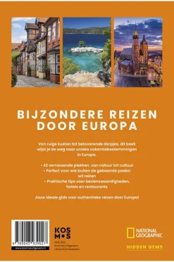 Kosmos Boek Europe Escapes - 42 Verrassende Bestemmingen In Europa