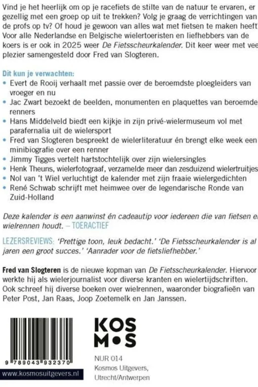 Kosmos Boek Fietsscheurkalender