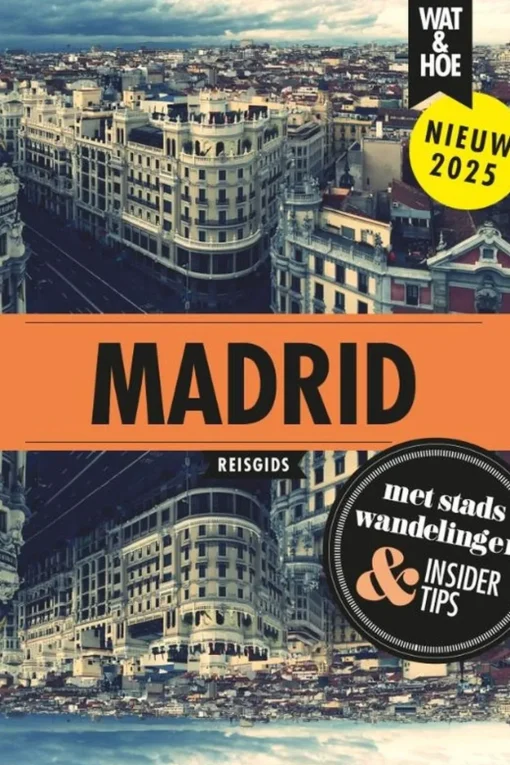 Kosmos Boek Madrid Wat & Hoe Reisgids