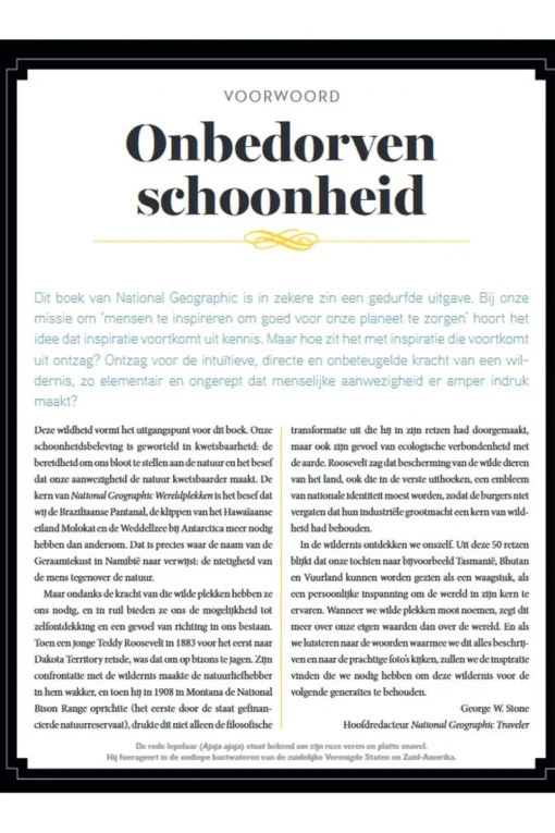 Kosmos Boek Wereldplekken - 50 Ongerepte, Ruige En Schilderachtige Plekken Ng
