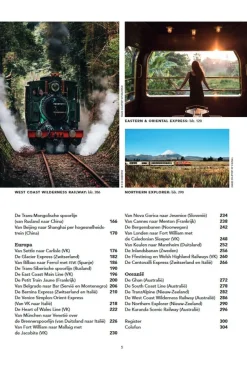 Kosmos Mooiste treinreizen - Lonely Planet