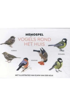 Kosmos Vogels rond het huis - memospel
