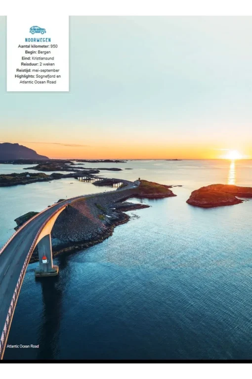 Kosmos Waanzinnige roadtrips - 20 avontuurlijke & ontspannen routes