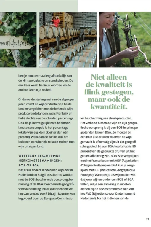 Kosmos Wijnroutes Nederland & België