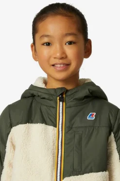 K-Way Fleece Le Vrai 3,0 Neige Orsetto
