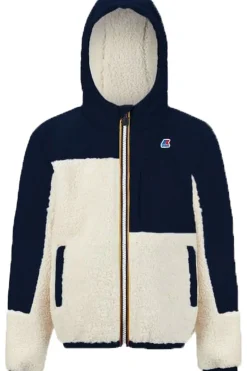 K-Way Fleece Le Vrai 3,0 Neige Orsetto