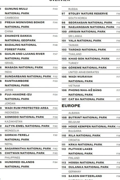 Lannoo Boek 150 National Parks You Need To Visit Before You Die