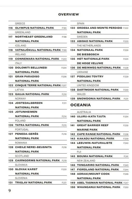 Lannoo Boek 150 National Parks You Need To Visit Before You Die