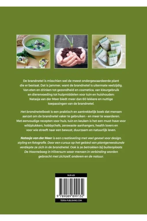 Lannoo Boek Brandnetelboek Recepten Voor Huis, Tuin En Keuken