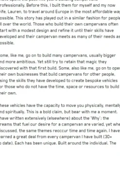 Lannoo Boek Build A Campervan (Eng)