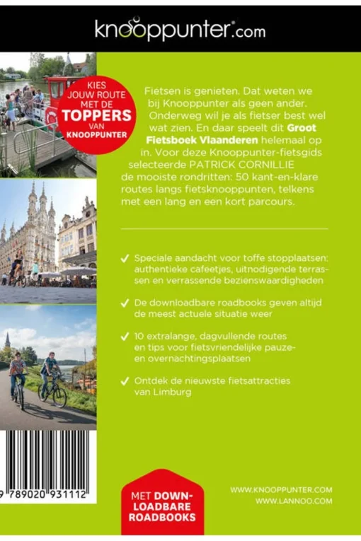 Lannoo Boek Vlaanderen Groot Fietsboek Knooppunter