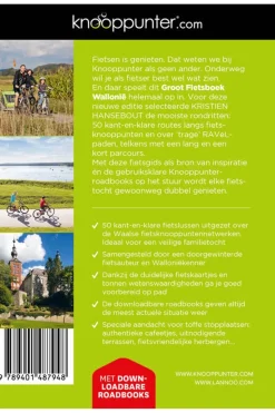 Lannoo Boek Wallonië Groot Fietsboek Knooppunter