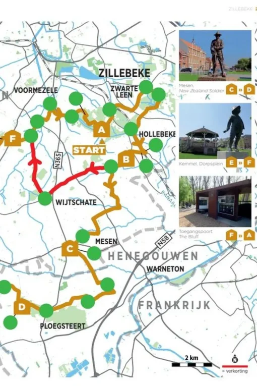 Lannoo Fietsen door de mooiste landschappen van België