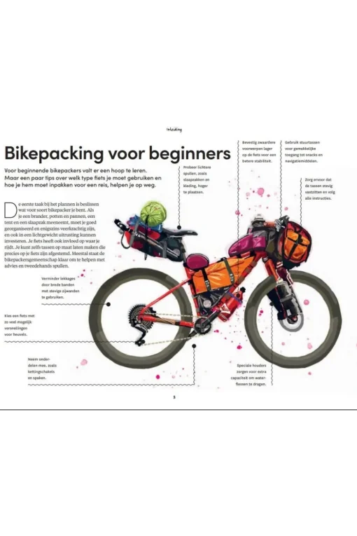 Lannoo Gids voor de bikepacker Lonely Planet 75 fietstochten
