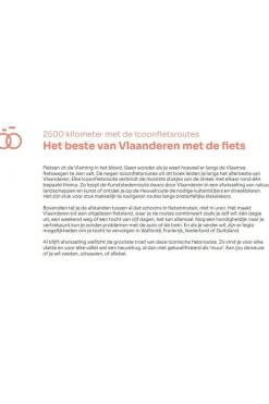 Lannoo Gids voor de Vlaamse icoonfietsroutes