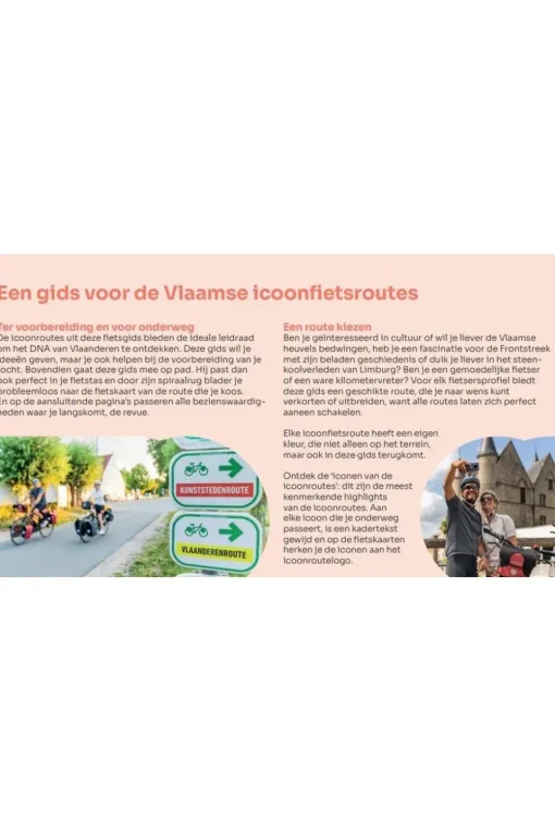 Lannoo Gids voor de Vlaamse icoonfietsroutes
